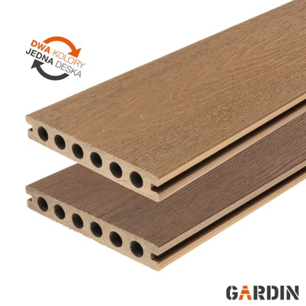 Gardin Deco Cinnamon Teak / Antic Walnut 22×145×4000 mm