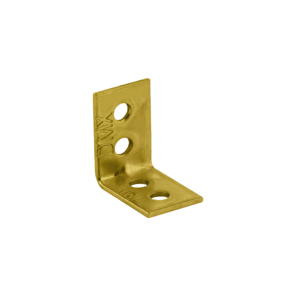 Kątownik montażowy DOMAX KW 1 25×25×17 mm złoty